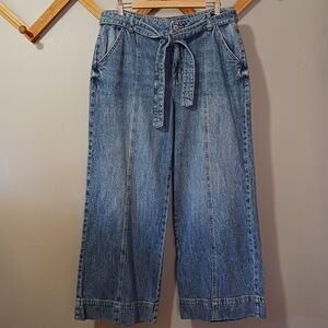 M Jeans by Maurices High Rise Wide Leg Jeans 14 Reg